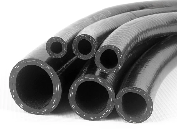 A roll of polyester yarn reinforced type air hose