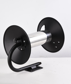 This is a 30-meter manual crank power washer hose reel.